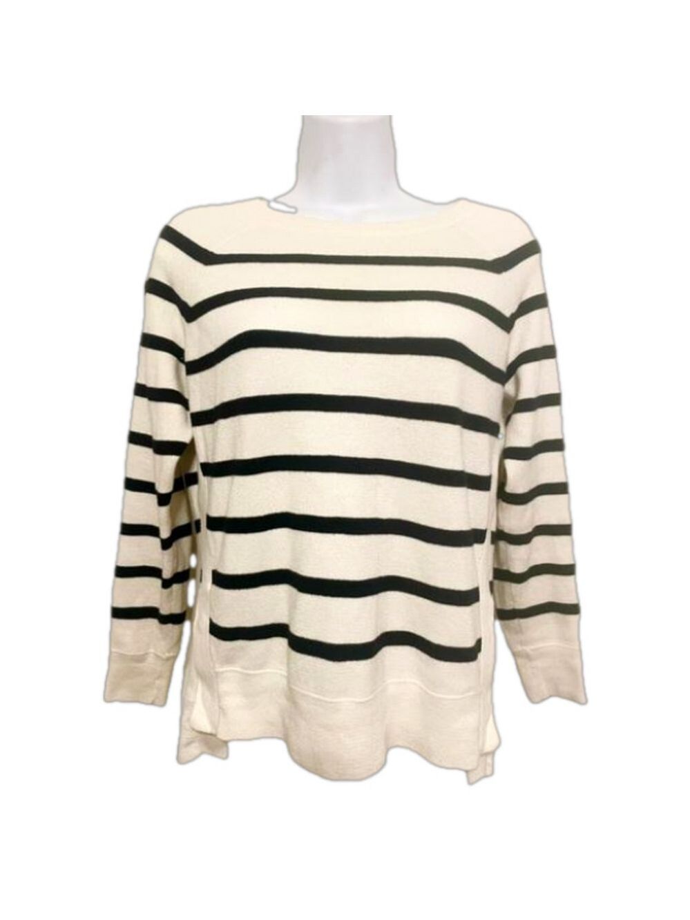 J.Crew Striped Sweater Top 100% Cotton - Size XS